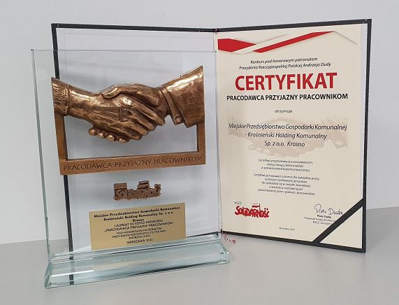 Statuetka Pracodawca Przyjazny Pracownikom (1)