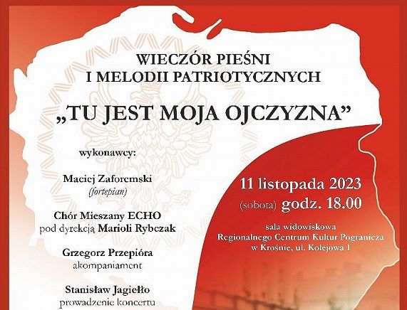 RCKP Tu jest moja Ojczyzna 2023 plakat