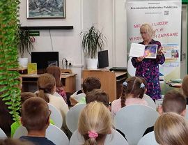 Spotkanie z Beatą Ostrowicką w KBP