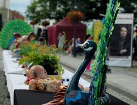 Scenografia do wydarzenia Biesiada u Papkina fot. Paweł Fiejdasz