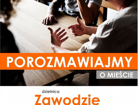 Grafika - Spotkanie z mieszkańcami Zawodzia