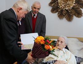 100. urodziny p. Kazimiery Werniuk