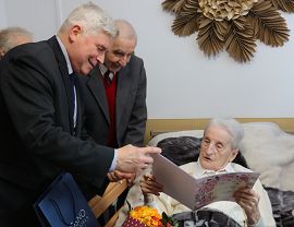 100. urodziny p. Kazimiery Werniuk