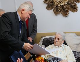 100. urodziny p. Kazimiery Werniuk