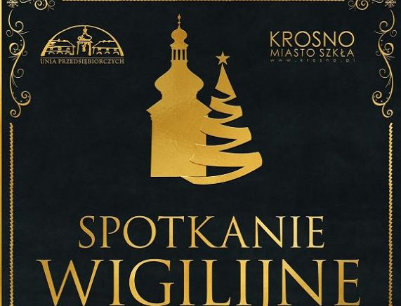 Plakat Spotkanie wigilijne Unia Przedsiębiorczych