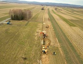 Roboty ziemne przy budowie kolektora sanitarnego (4).jpg