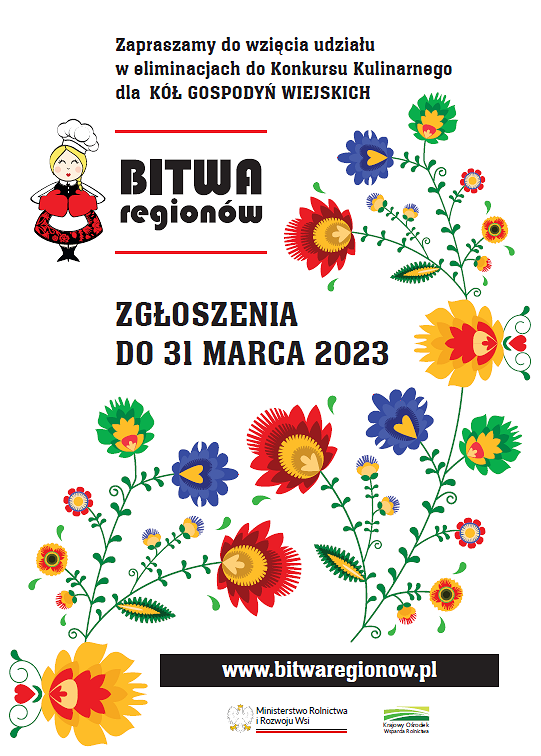 Bitwa Regionów - Konkurs dla Kół Gospodyń Wiejskich plakat 2.png [94.81 KB]