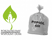 Miasto odbierze popioły paleniskowe po sezonie grzewczym. Wystarczy zadzwonić i umówić termin i miejsce odbioru