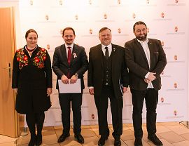 Zbigniew Ungeheuer - krośnianin rozpoczął urzędowanie jako Honorowy Konsul Węgier