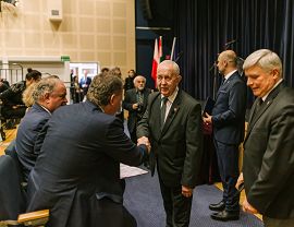 Zbigniew Ungeheuer - krośnianin rozpoczął urzędowanie jako Honorowy Konsul Węgier