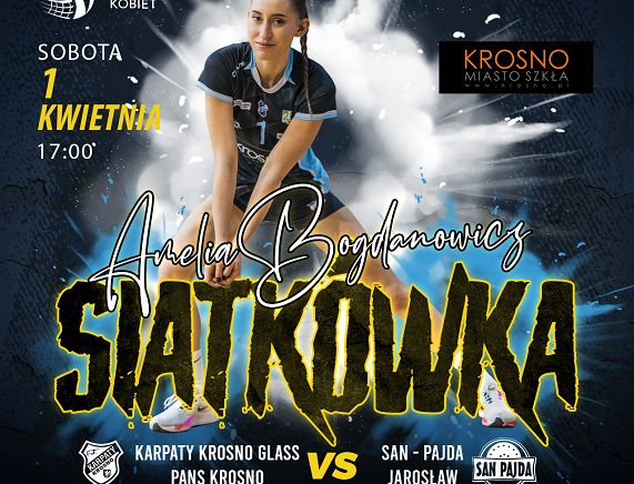 Plakat meczu z MKS SAN-Pajda Jarosław