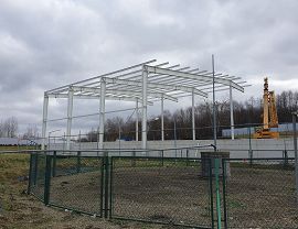 Budowa zadaszenia nad Regionalnym Centrum Odpadów