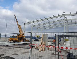 Budowa zadaszenia nad Regionalnym Centrum Odpadów