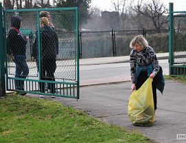 Sprzątanie brzegów Wisłoka 2023