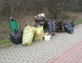 Sprzątanie brzegów Wisłoka 2023