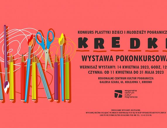 RCKP Wystawa Kredki 2023 zajawka