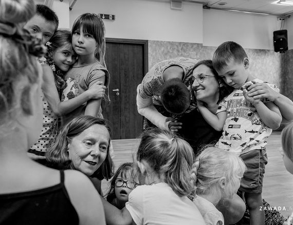 Warsztaty fot. Mirek Zawada Zawada_Film, warsztaty animacja To działa 2021 na zdjęciu Marta Pietruszka i uczestnicy zajęć