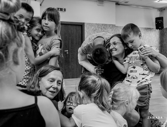 Warsztaty fot. Mirek Zawada Zawada_Film, warsztaty animacja To działa 2021 na zdjęciu Marta Pietruszka i uczestnicy zajęć