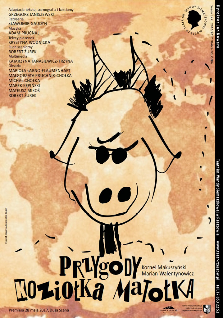 RCKP Spektakl rodzinny Przygody Koziołka Matołka 2023 ofic. plakat teatr.jpg [242.05 KB]