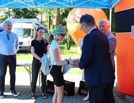 Wręczenie nagród w konkursach