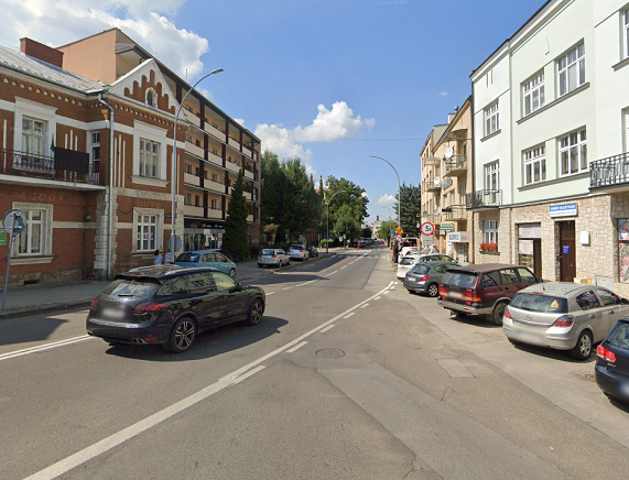 Ul. Staszica od Placu Monte Casino