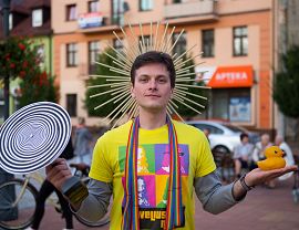 Świetlne 2023 Heweliusze Nauki Science Busking fot. arch. HN