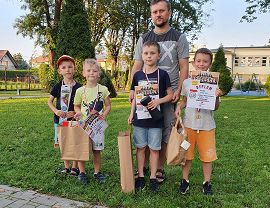 Zwycięzcy w kategorii dzieci do lat ośmiu