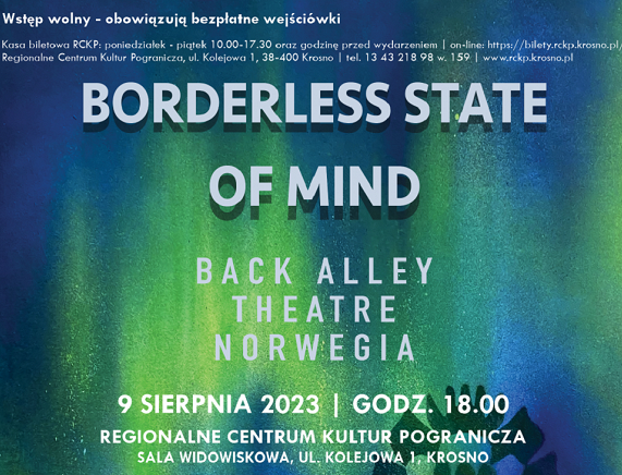 RCKP Borderless state of mind 2023 PLAKAT