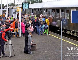 Kadry z planu filmowego Weigl