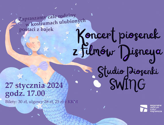 RCKP Koncert piosenek z filmów Disneya 2024 grafika