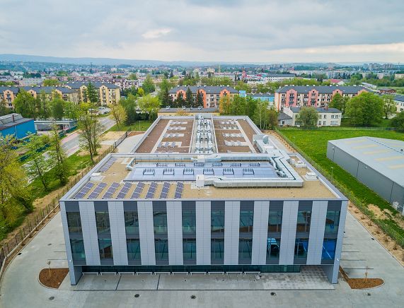 Inkubator Przedsiębiorczości Krosno - widok z góry