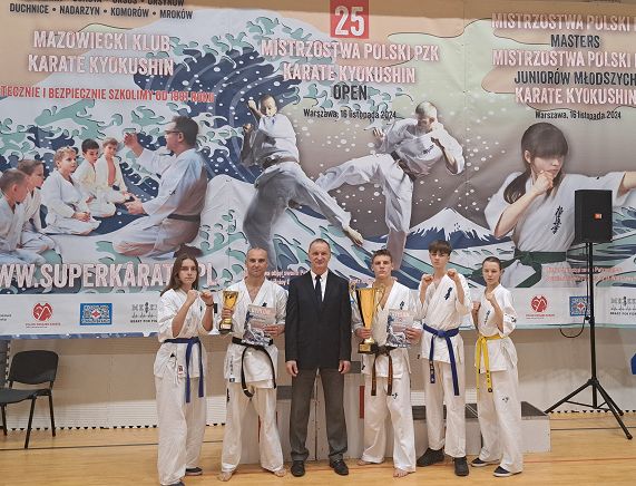 Dwa medale na Mistrzostwach Polski w Warszawie 16.11.2024