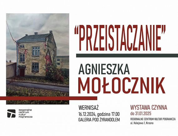 RCKP Wystawa Przeistaczanie 2024 Agnieszka Mołocznik grafika poziom