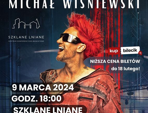 Michał Wiśniewski w Szklane Lniane