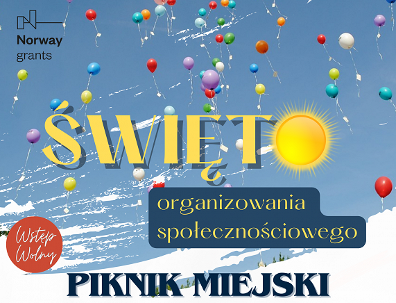 Plakat Pikniku Miejskiego w Polance