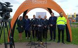wbicie łopaty pod budowę odcinka drogi G