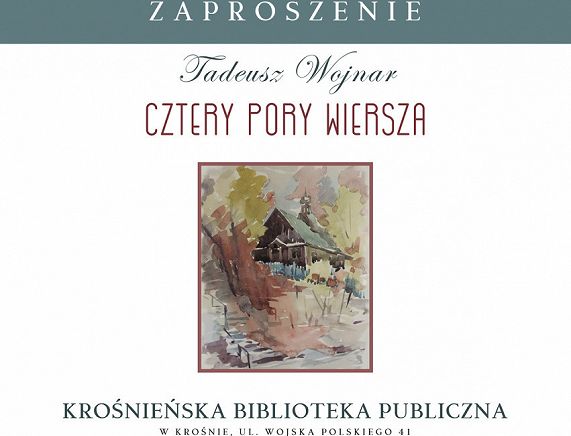 PLAKAT-SPOTKANIE-Wojnar Tadeusz
