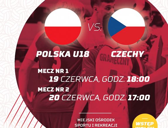 plakat meczowy siatkowka