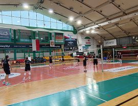 Kolejna reprezentacja Polski w piłce siatkowej - trenuje w krośnieńskiej hali sportowo -widowiskowej