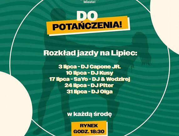 Plakat potańcówka