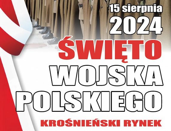 Plakat Swięto Wojska Polskiego 2024