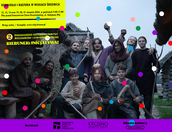 RCKP Kierunek Inicjatywa! Rzemiosło i kultura 2024 grafika poziom