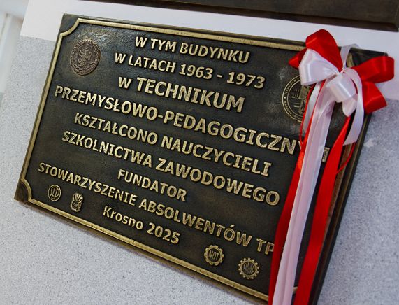 Uroczystość odsłonięcia tablicy pamiątkowej TPP w Mechaniku