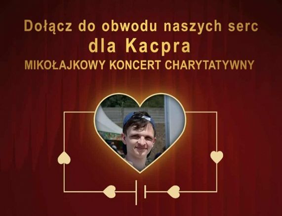 Plakat - Koncert dla Kacpra