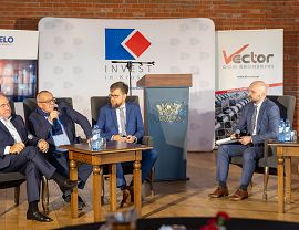 Panel dyskusyjny podczas VII Forum Gospodarczego w Krośnie