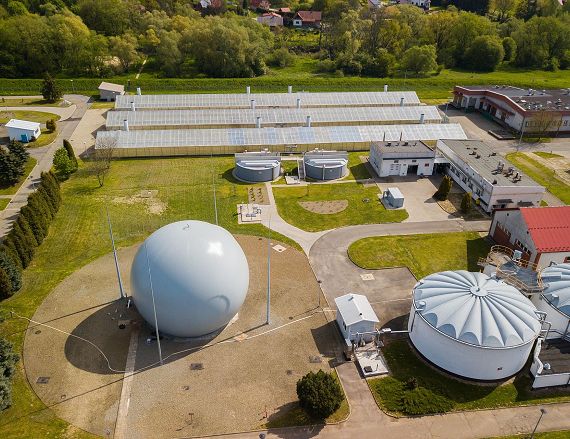 oczyszczalnia ścieków w Krośnie