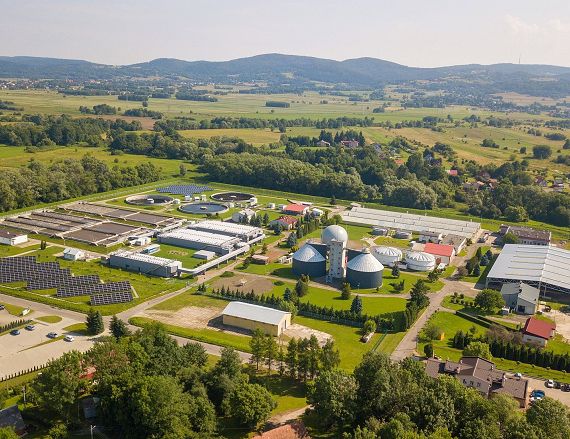 oczyszczalnia ścieków w Krośnie