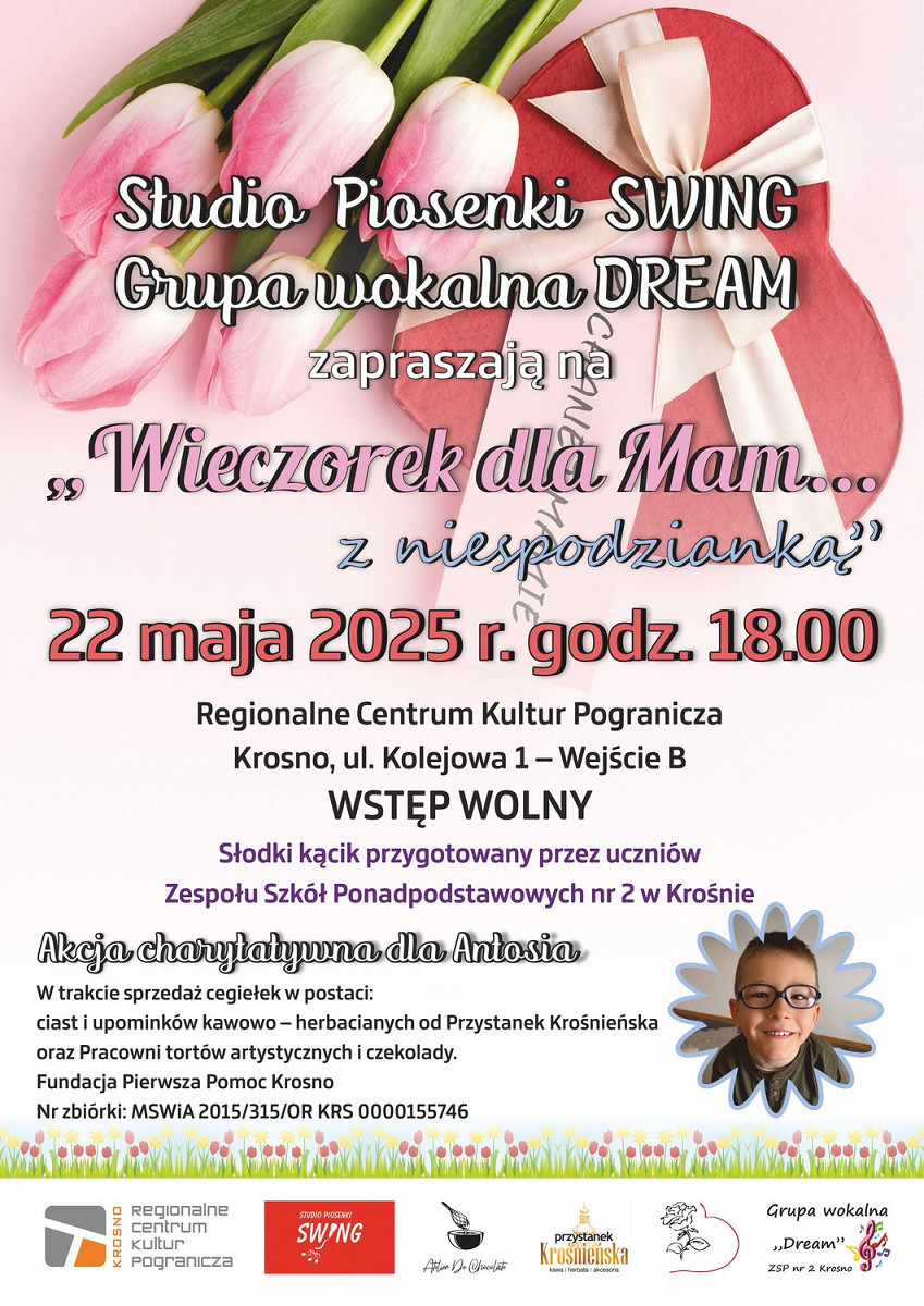 Wieczorek dla Mam z niespodzianką 2025 koncert charytatywny dla Antosia plakat.jpg [389.50 KB]