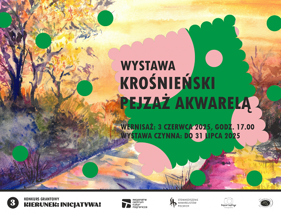 Kierunek inicjatywa 2025 akwarela wystawa grafika poziom