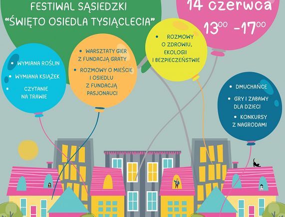 plakat święto osiedla
